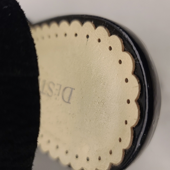 Black suede slingback heels size US 6.5 - Picture 10 of 10